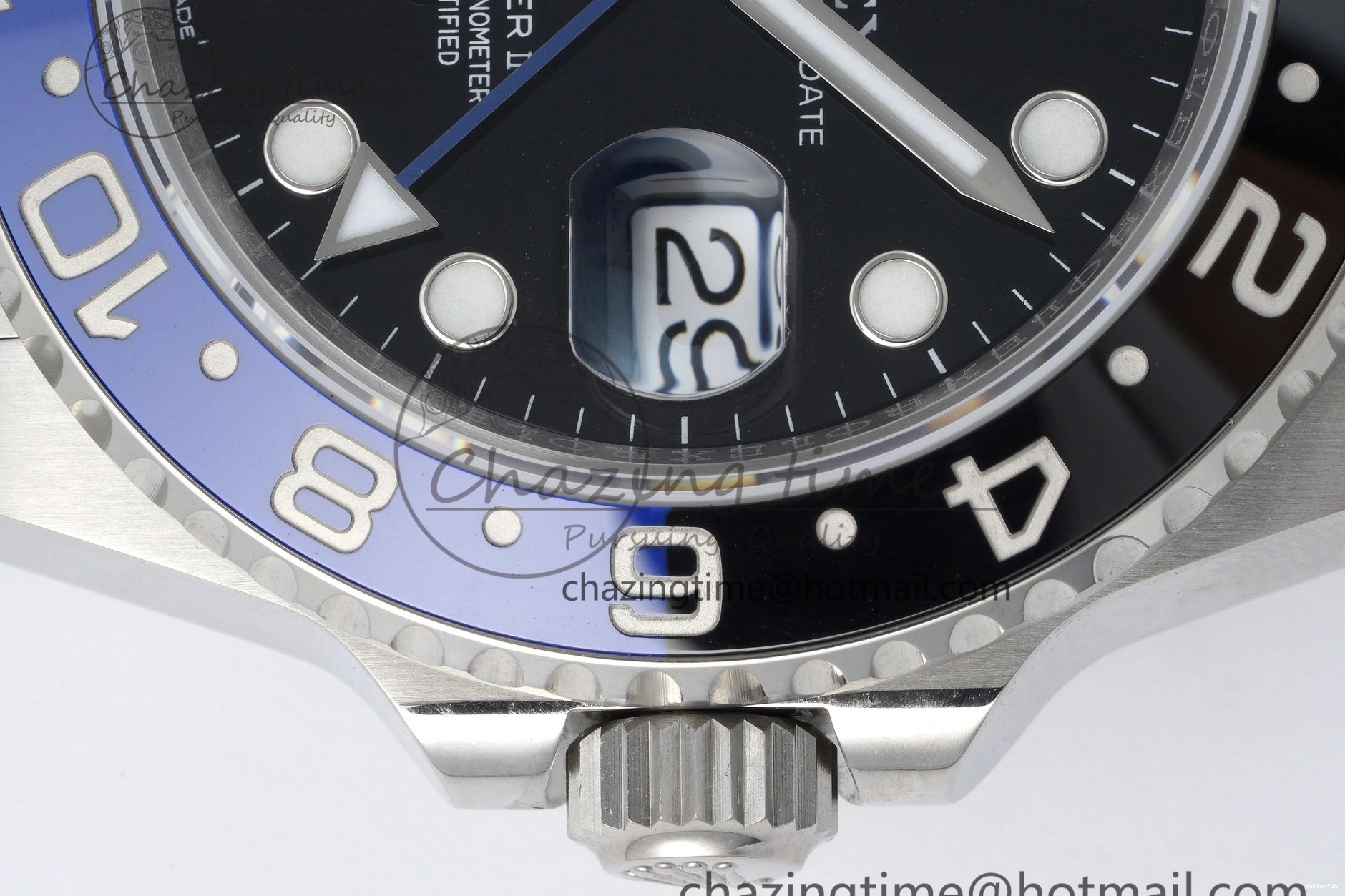 GMT KING 126710 CHS Edition K3285 SS Best 1:1 Oyster Master on II Factory 904L BLNR Bracelet 0402
